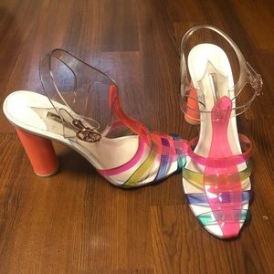 Sophia Webster Jelly Sandal Heels Size 40